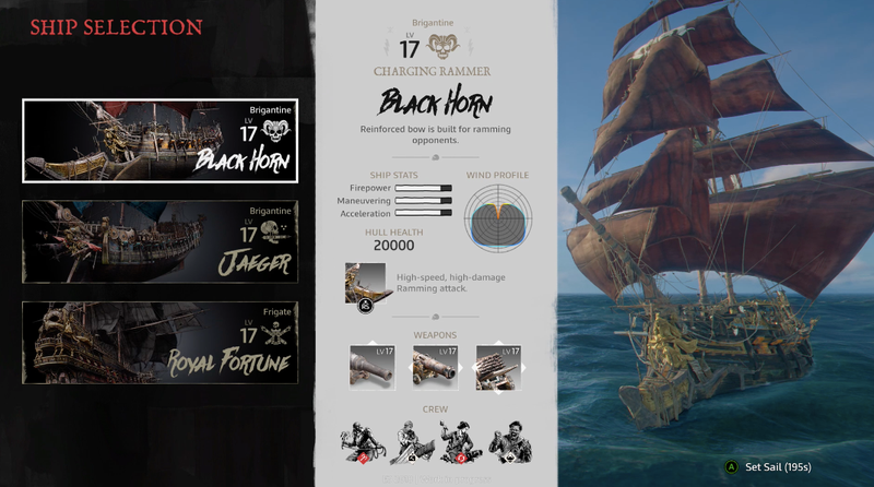 The E3 demo let players pick ships with distinct capabilities but locked off whatever system it has for the crew.